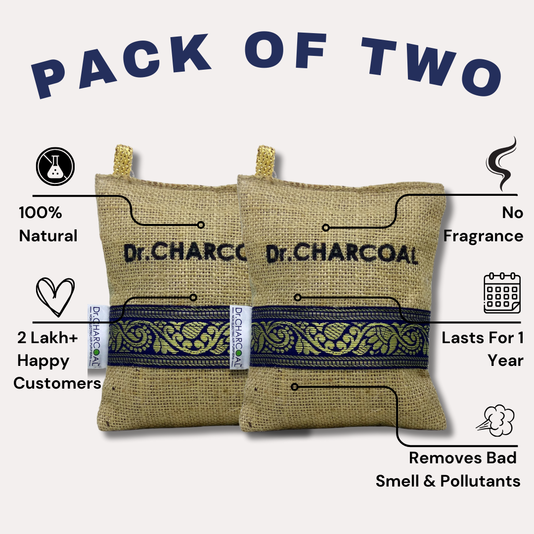 Dr. Charcoal - Car essentials - For Car Air Purification