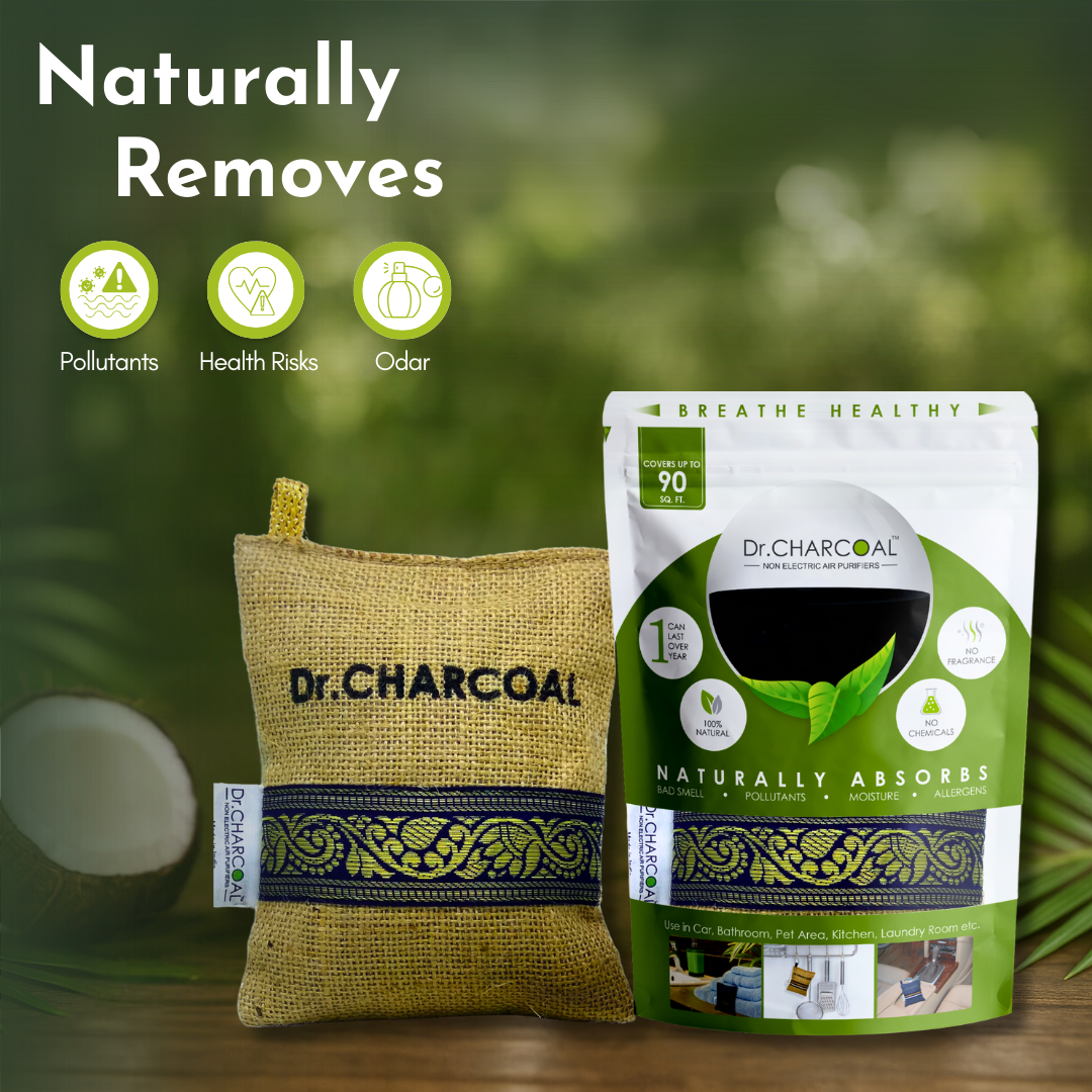 Dr. Charcoal - Car essentials - For Car Air Purification