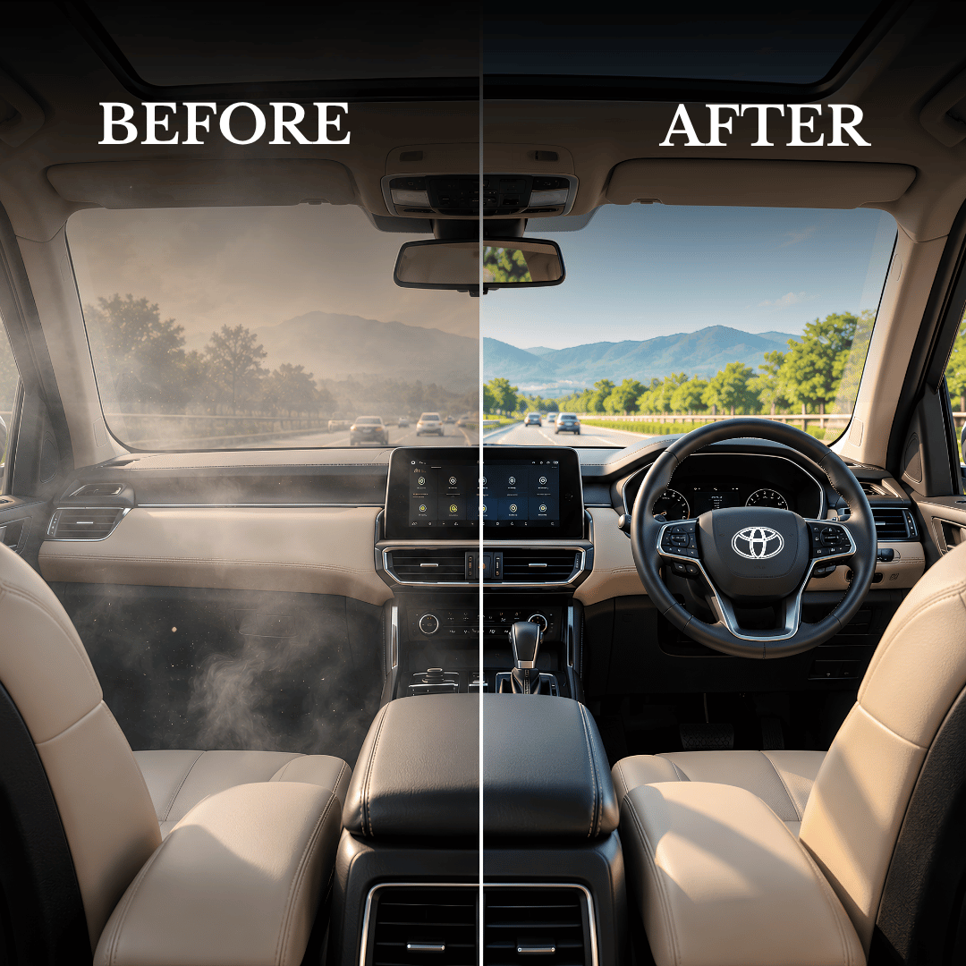 Car Air Purifier - Removes Bad smell & Pollutants - (200g)