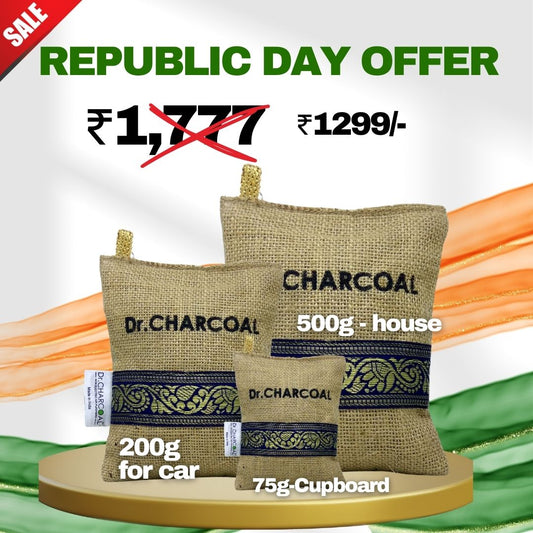 Dr Charcoal - Air Purifier - Republic Day Offer